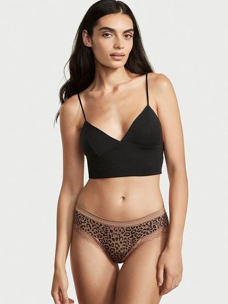 Трусики в рубчик Victoria's Secret Seamless Ribbed Hiphugger Panties 26474124 фото