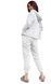 Спортивный костюм UGG Tasha White Leopard Fleece Hoody & Jogger 952164 фото 6