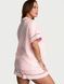Піжама з шортами Victoria's Secret Flannel Short Pajama Set  &mdash; фото , вигляд з різних ракурсів