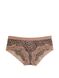 Трусики в рубчик Victoria's Secret Seamless Ribbed Hiphugger Panties, Леопард, S