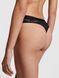 Трусики стринги Victoria's Secret Thong Panty Black 26124671 фото 2