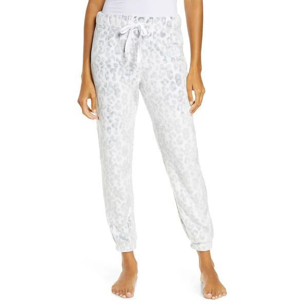 Спортивный костюм UGG Tasha White Leopard Fleece Hoody & Jogger 952164 фото