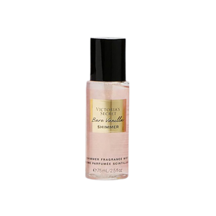 Міні спрей для тіла Victoria's Secret Bare Vanilla Shimmer Fragrance Mist &mdash; основне фото товару, вигляд спереду