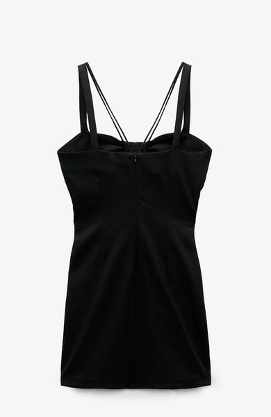 Сукня жіноча ZARA Little Black Mini Dress With Know Coctail Party 43446 фото