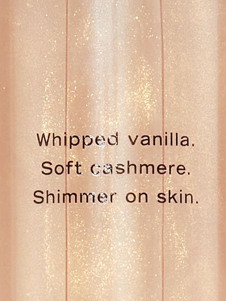 Міні спрей для тіла Victoria's Secret Bare Vanilla Shimmer Fragrance Mist &mdash; основне фото товару, вигляд спереду