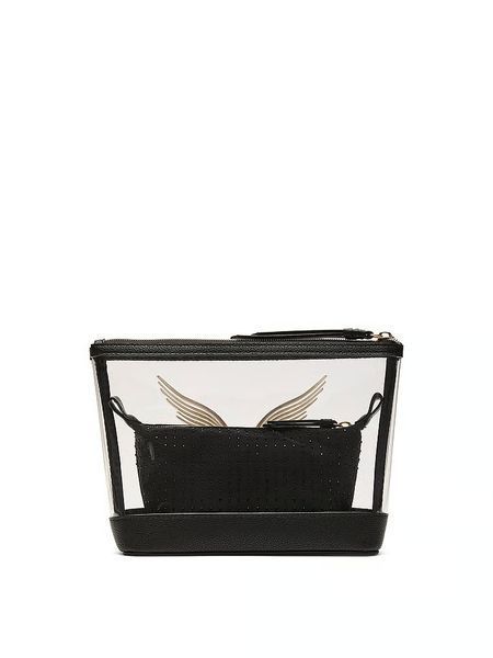 Косметичка Victoria's Secret 2 в 1 Piece Makeup Bag Fashion Show &mdash; основне фото товару, вигляд спереду