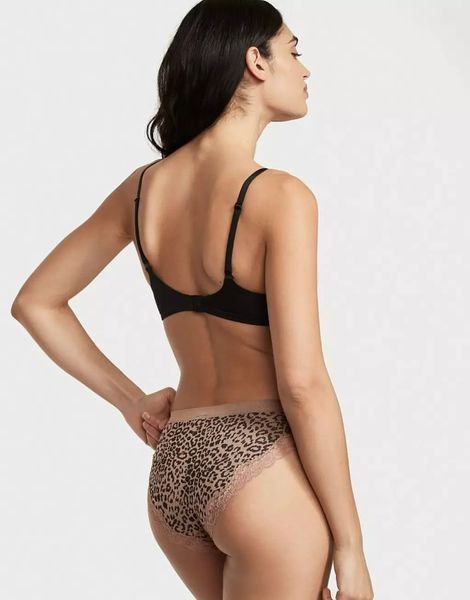 Трусики в рубчик Victoria's Secret Seamless Rib Bikini Panty  26468661 фото