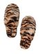 Домашні капці  Victoria's Secret Closed Toe Faux Fur Slippers Tiger, Леопард, S