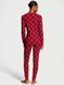 Бавовняна піжама Victoria's Secret Thermal Long Pajama Set &mdash; фото , вигляд з різних ракурсів