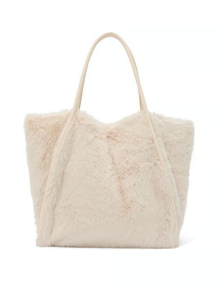 Сумка жіноча Victoria's Secret Faux - Fur Tote Bag &mdash; основне фото товару, вигляд спереду