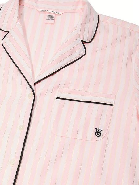 Фланелева піжама Victoria's Secret Flannel Short Pajama Set &mdash; основне фото товару, вигляд спереду