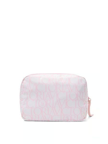 Косметичка Victoria's Secret Travel Makeup Pouch Victoria Script &mdash; основне фото товару, вигляд спереду