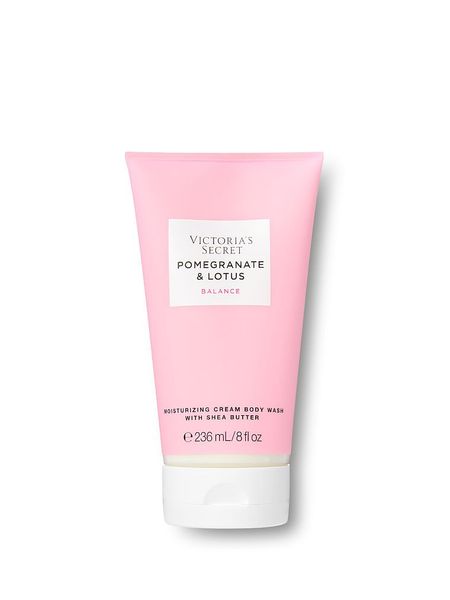 Крем-гель для душу Victoria's Secret Natural Beauty Pomegranate & Lotus Moisturizing Cream Body Wash 26617685 фото