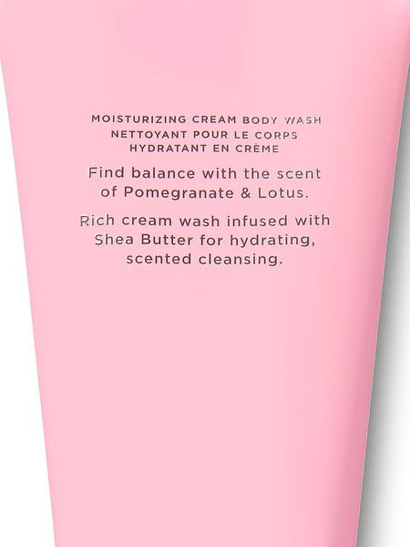 Крем-гель для душу Victoria's Secret Natural Beauty Pomegranate & Lotus Moisturizing Cream Body Wash 26617685 фото