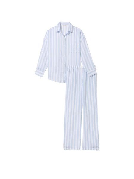 Піжама модал Victoria's Secret Cotton-Modal Long Pajama Set — фото товару | VikkyStyle Піжама модал Victoria's Secret Cotton-Modal Long Pajama Set — основне фото товару, вигляд спереду