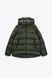 Куртка ZARA Quilted Down Jacket Green, Зелений, XS