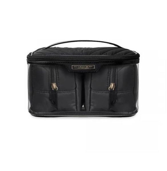 Косметичка Victoria's Secret Black Lily 3 in 1 Makeup Bag  &mdash; основне фото товару, вигляд спереду