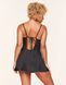 Нічна сорочка жіноча Adore Me Malaya Black Slip &mdash; фото , вигляд з різних ракурсів