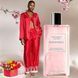 Подарунковий набір Victoria's Secret Піжама Сатинова Glazed Satin Long Pajama Set + Парфумований Спрей Bombshell Fine Mist &mdash; фото , вигляд з різних ракурсів
