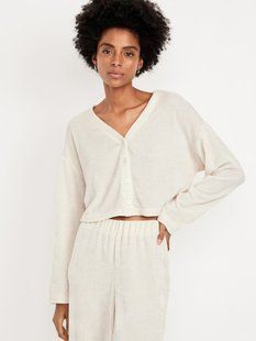 Піжама Old Navy ozy Chenille Button-Down  &mdash; основне фото товару, вигляд спереду