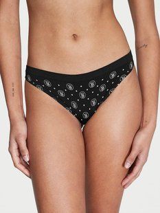 Трусики стринги Victoria's Secret Cotton Thong Panty 26760963 фото