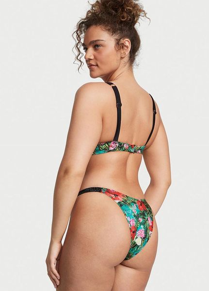 Купальник Victoria’s Secret Shine Strap Sexy Push-Up Bikini Swim Palm print 26646017-26647066 фото