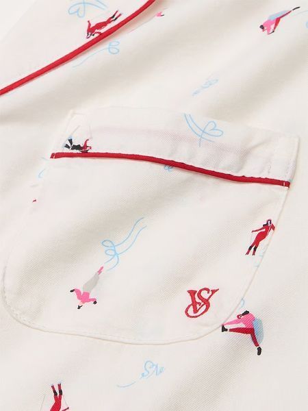 Фланелева піжама Victoria's Secret Long Pajama Set &mdash; основне фото товару, вигляд спереду