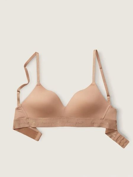 Бюстгальтер Беcшовний Victoria's Secret Pink Wear Everywhere Wireless Bra 26478708 фото