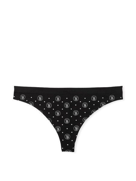Трусики стринги Victoria's Secret Cotton Thong Panty 26760963 фото