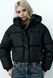 Куртка ZARA Wind Protection Rubberized Anorak Black, Чорний, S