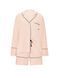 Піжама Victoria's Secret Signature Satin Long-Sleeve Short Pajama Set  &mdash; фото , вигляд з різних ракурсів