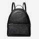 Жіночий рюкзак Sheila Medium Faux Saffiano Leather Backpack, Чорний, One size