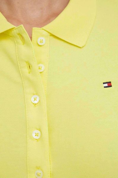 Футболка жіноча Tommy Hilfiger Polo Shirt Cassic Fit Yellow  744130 фото