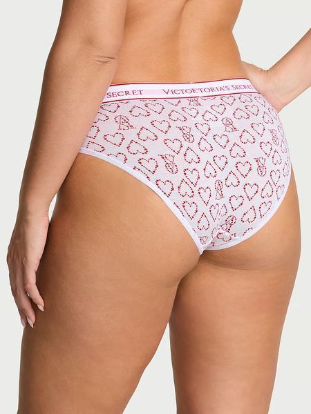Трусики хіпстери Victoria's Secret Cotton Logo Cotton Hiphugger Panty &mdash; основне фото товару, вигляд спереду