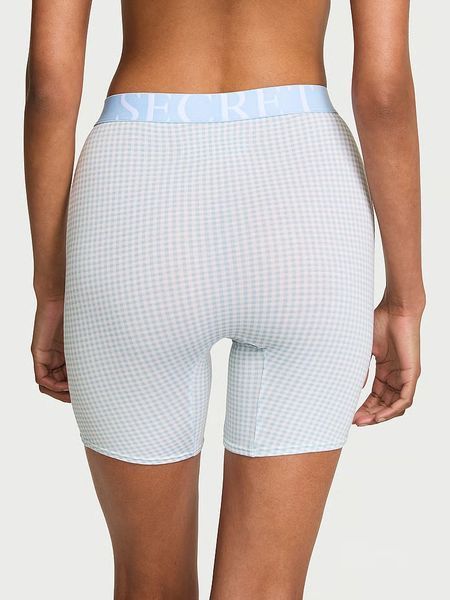 Трусики шортики Victoria's Secret Exploded Logo Cotton High-Waist Boxer Brief  &mdash; основне фото товару, вигляд спереду