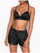 Піжама Victoria's Secret Cami Short PJ Set Satin Black &mdash; фото , вигляд з різних ракурсів