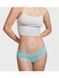 Хлопковые трусики Victoria's Secret Lace-Waist Cotton Cheeky Panty 26757257 фото 1