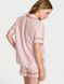 Фланелева піжама (сорочка + шорти) Victoria's Secret Flannel Short Pajama Set &mdash; фото , вигляд з різних ракурсів