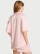 Піжама Сатинова Victoria's Secret Glazed Satin Oversized Short Pajama Set &mdash; фото , вигляд з різних ракурсів