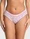 Трусики хіпстери Victoria's Secret Cotton Logo Cotton Hiphugger Panty &mdash; фото , вигляд з різних ракурсів