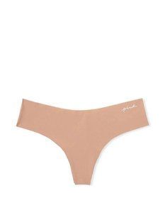 Бесшовные трусики Victoria's Secret PINK No-Show Thong 26695041 фото