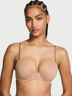 Бюстгальтер Victoria's Secret Dream Angels Smooth Push-Up Bra Praline &mdash; основне фото товару, вигляд спереду