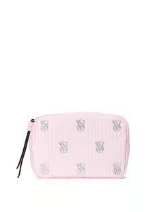 Косметичка Victoria's Secret Shine Logo Travel Makeup Bag &mdash; основне фото товару, вигляд спереду