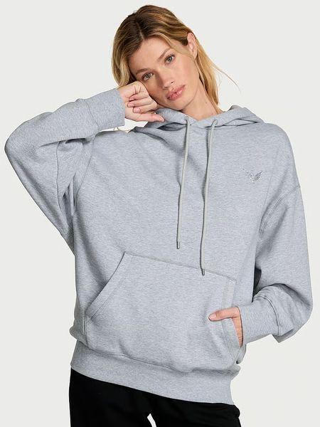 Костюм Victoria's Secret Iconic Fleece Relaxed Hoodie + Jogger Sweatpant &mdash; основне фото товару, вигляд спереду