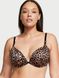 Бюстгальтер Victoria's Secret Bombshell Add-2-Cups Smooth Push-Up Bra Leo, Леопард, 32, B