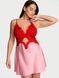 Пеньюар Victoria's Secret Satin & Lace Cutout Slip Dress  &mdash; фото , вигляд з різних ракурсів