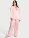 Піжама Сатинова Victoria's Secret Glazed Satin Shine Long Pajama Set  &mdash; фото , вигляд з різних ракурсів