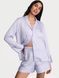 Піжама Victoria's Secret Signature Satin Long-Sleeve Short  &mdash; фото , вигляд з різних ракурсів