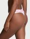 Трусики стринги Victoria's Secret Logo Cotton Thong Panty 27175929 фото 2