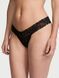 Трусики стринги Victoria's Secret Lacie Sparkle Thong Panty 27368532 фото 1